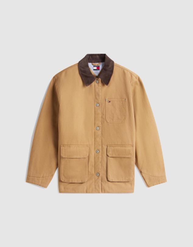 Tommy Jeans - Twill Jacket Cord Collar