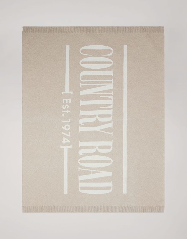 Country Road - Organically Grown Cotton Heritage Knit Throw