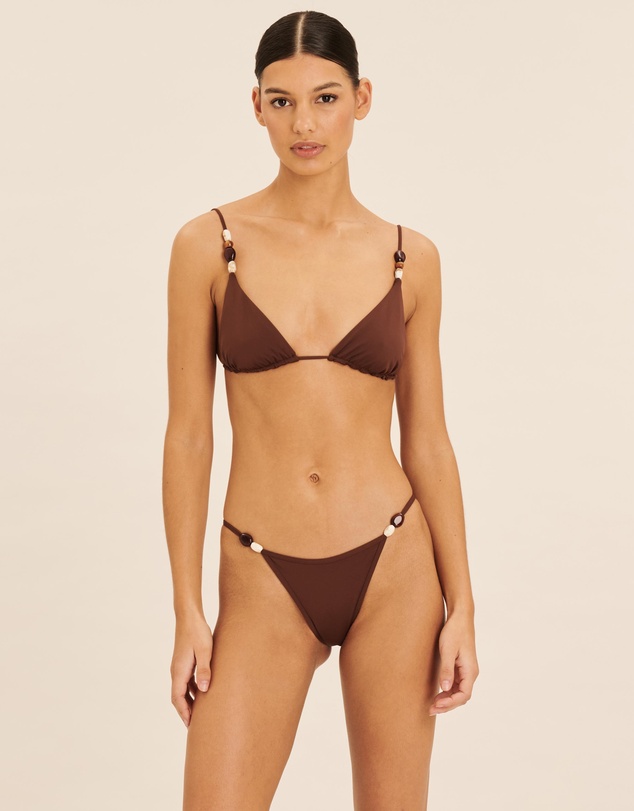 AERE - Bead Detail Bikini Bottom
