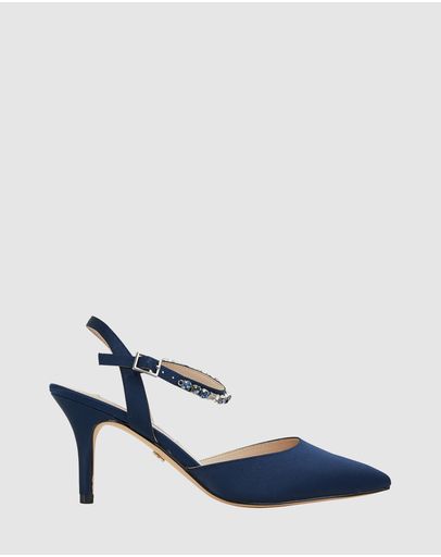 NAVY SATIN