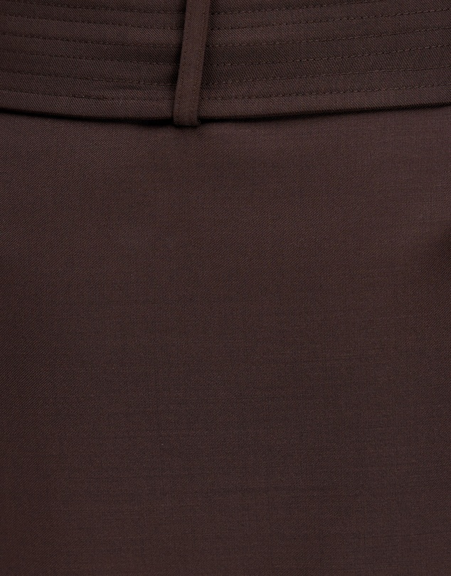 Minima Esenciales - Kian Wool Blend Belted Mini Skirt