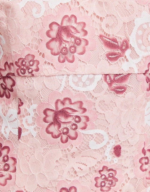 Pink Ruby - Glamerous Frill Sleeve Dress