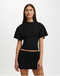 Cotton On - Blair Batwing Short Sleeve Tee