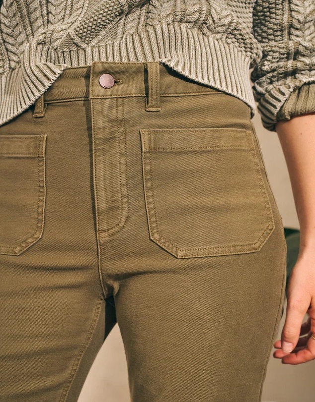 Faherty - Stretch Terry Patch Pocket Pant