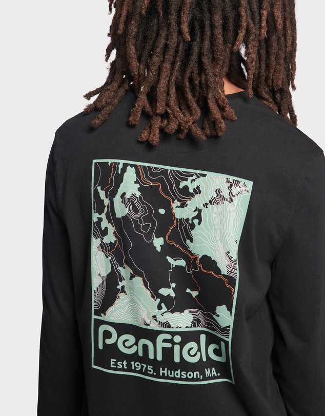 Penfield - Yosemite Trail Back Graphic Long Sleeve T-Shirt