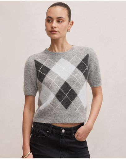 Grey Argyle
