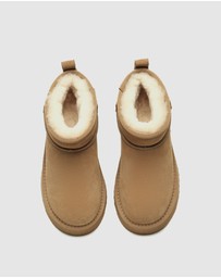 EVERAU - EverAU Ugg Ariel Platform Cow Suede Upper UGG Boots