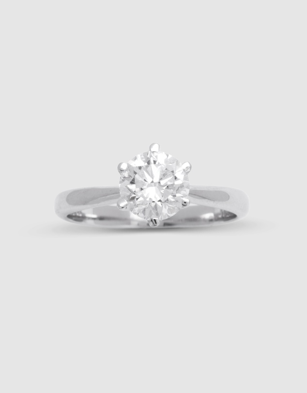 Von Treskow - 1.00ct Lab Diamond Ring - Sterling Silver