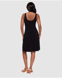 Miraclesuit Shapewear - Remi Fit and Flair Gathered Waist Shaping Dress