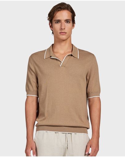 WARM TAUPE/OFF WHITE