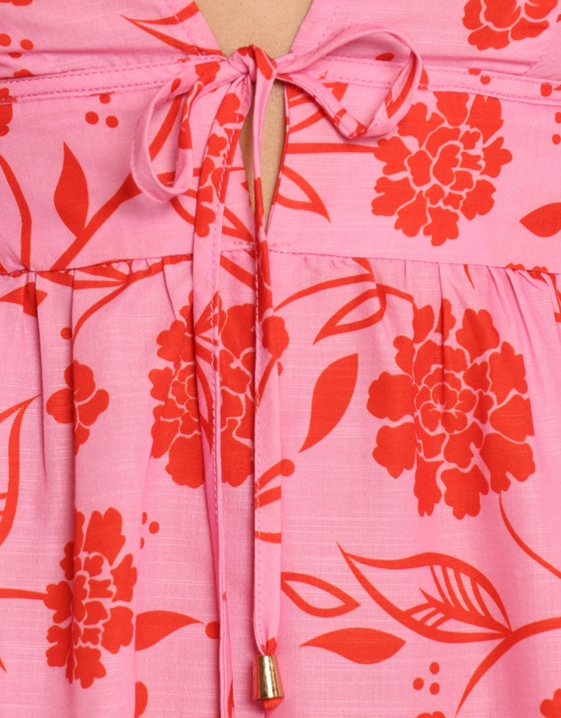 Petal & Pup - Anthea Playsuit - Pink Red