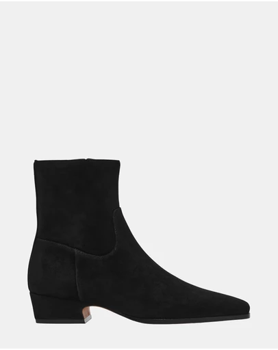 Steve Madden - Dusty Black Suede Boots