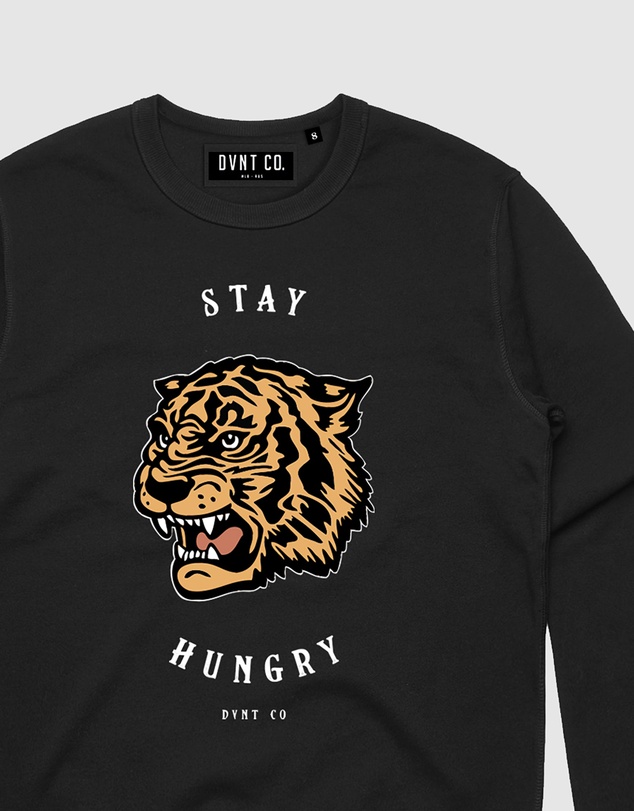 DVNT - Stay Hungry Crewneck - Youth