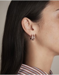 MIMCO - Westlyn Heart Duo Hoop Earrings