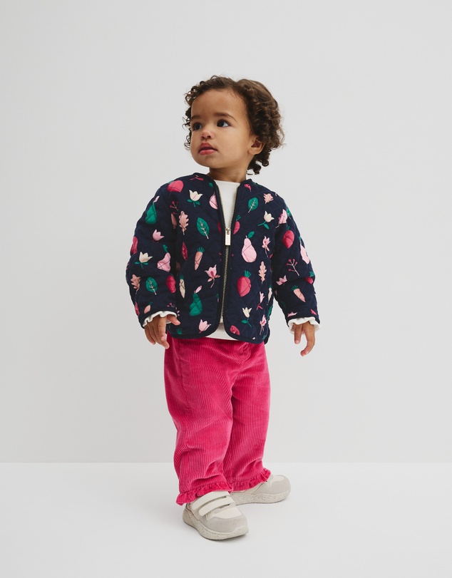 Country Road - Print Sherpa Lined Jacket