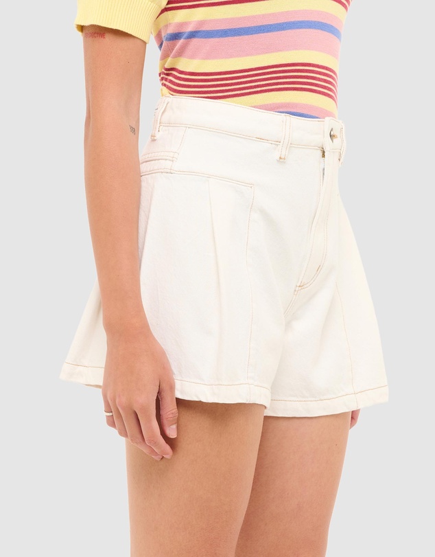 Abrand - 94 High Pleated Shorts - ICONIC EXCLUSIVE