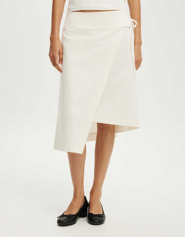 Cotton On - Lexi Utility Wrap Midi Skirt