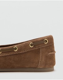 M.N.G - Suede Mules