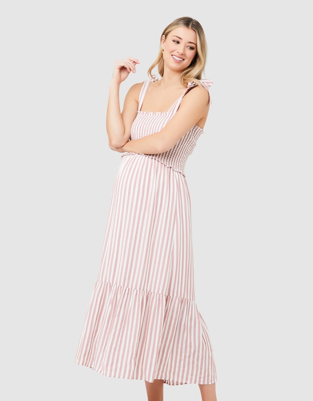 Ripe Maternity - Ollie Smocked Dress