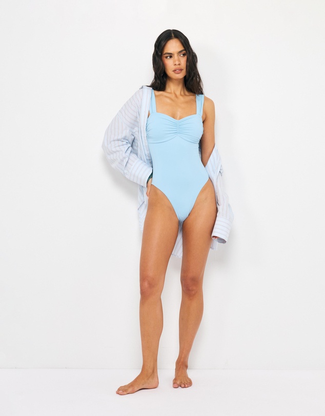 AERE - Isla Ruched Bust Swimsuit