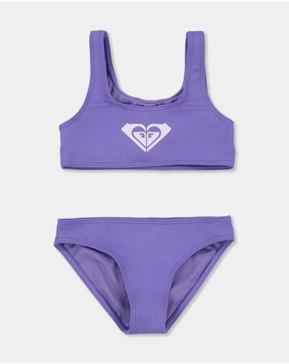 Roxy - Girls 2 to 7 Tiny Tides Bralette Two Piece