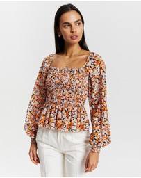 Sofia Irina - Smock Blouse