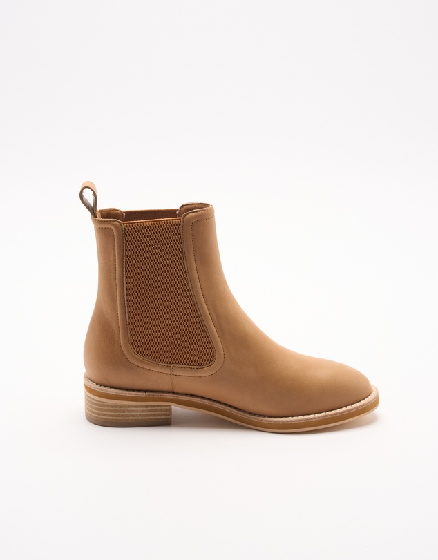 Walnut Melbourne - Cora Leather Boot