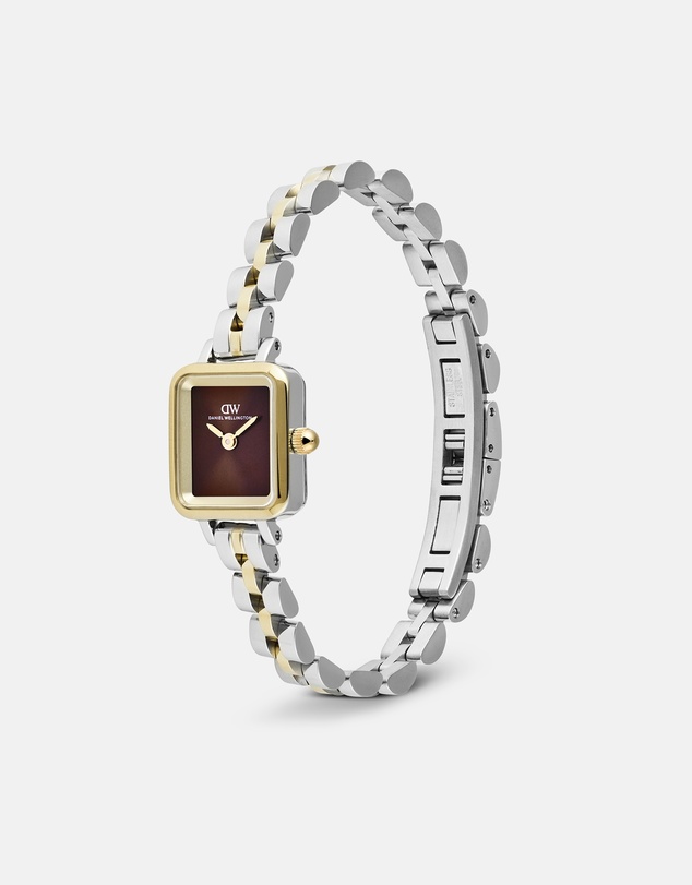 Daniel Wellington - Quadro Mini Arch 3-Link Amber Two-Tone