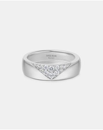 Ania Haie - Silver Pave Cubic Zirconia Bold Statement Ring