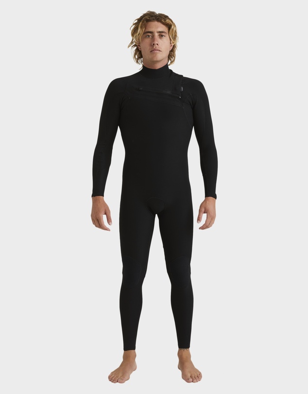 Quiksilver - Mens 4/3Mm Highline Chest Zip Wetsuit