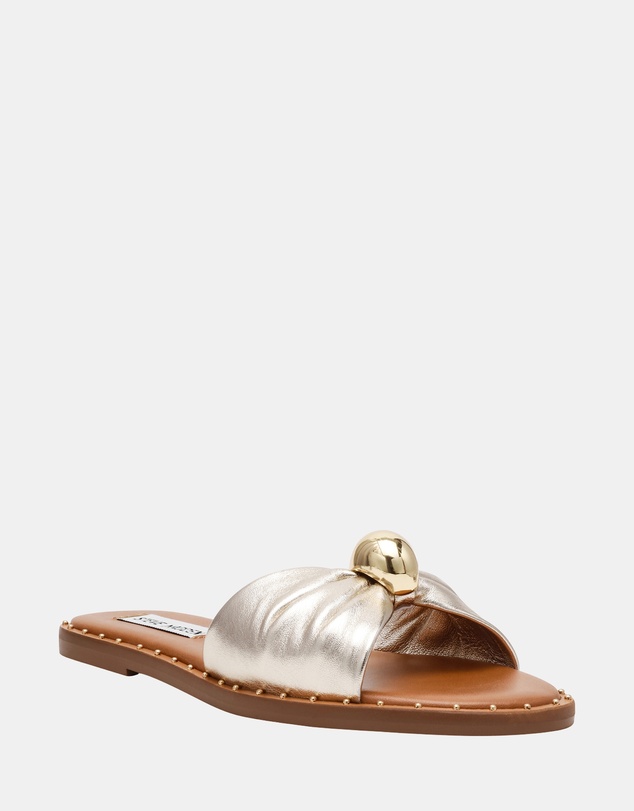 Steve Madden - Dipsy-Cn Gold Sandals