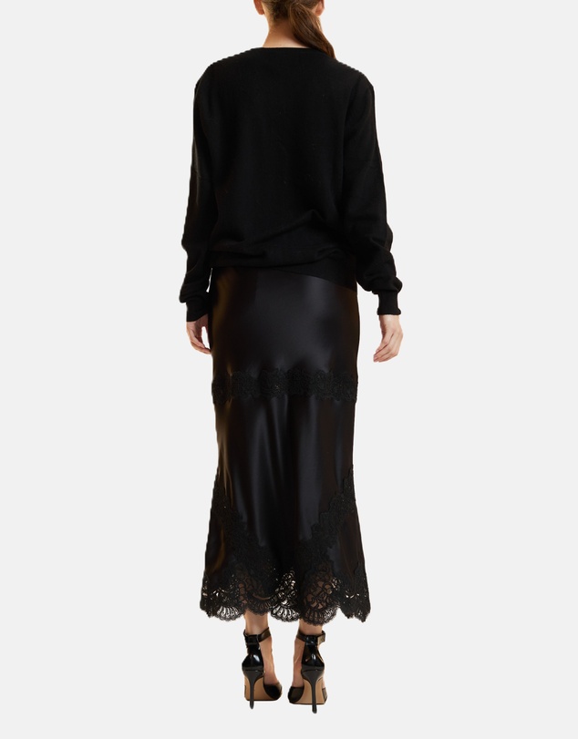 Cynthia Rowley - Satin Lace Skirt