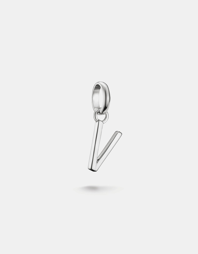 THOMAS SABO - THOMAS SABO Connect Charm letter V Silver