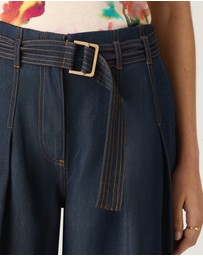 MOS The Label - Cleo Denim Wide Leg Pant