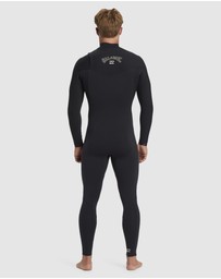 Billabong - Mens 4/3mm Revolution Natural Chest Zip Wetsuit