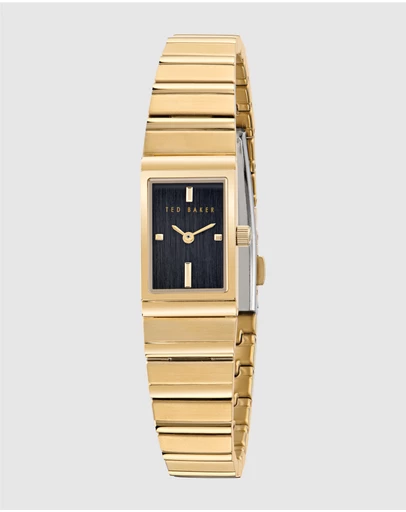 Ted Baker - Lileey Black Gold-Tone 27mm Bracelet Watch