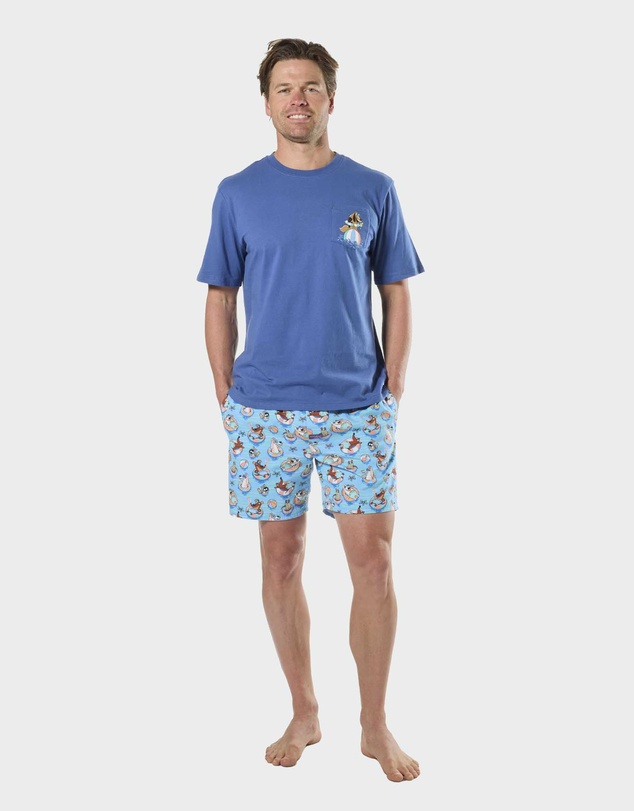 Mitch Dowd - Mitchdowd Mens Fun Summer Sleepwear Set