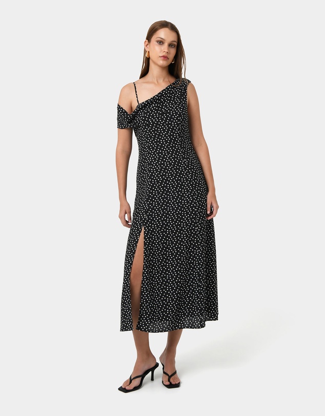Forcast - Jules Asymmetric Maxi Dress
