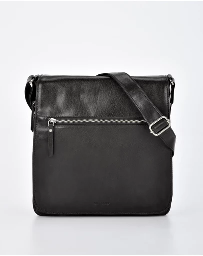 Cobb & Co - Notting Leather RFID Expandable Satchel