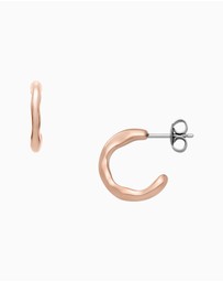 Skagen - Moderne Stak Rose Gold Tone Tone Earring