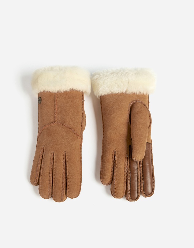 Ozwear Connection Uggs - Ugg Sheepskin Touch Screen Gloves