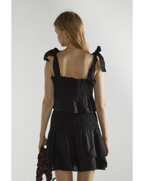 Glamorous - Shirred ra ra mini skirt