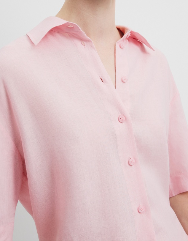 Country Road - Organically Grown Linen Short Sleeve Shirt