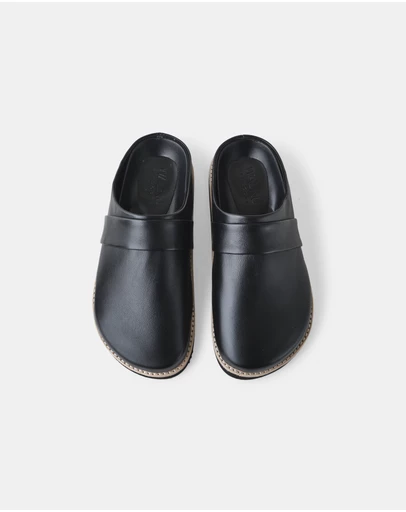 Walnut Melbourne - Palmer Leather Mule