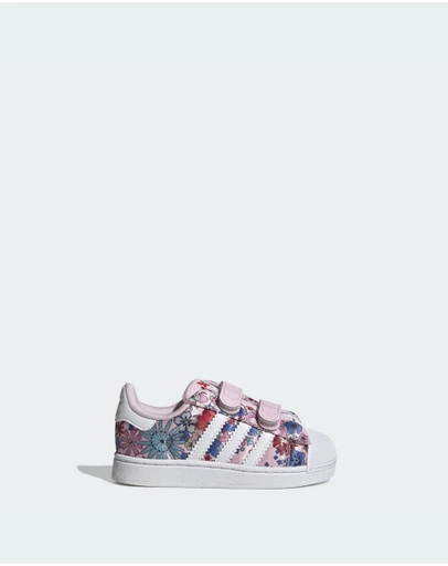 adidas Originals - ADIDAS LIBERTY LONDON SUPERSTAR II COMFORT CLOSURE SHOES Infants