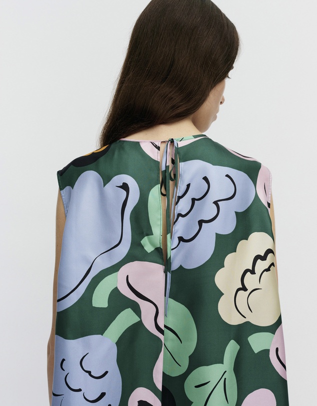 Marimekko - Katoava Kukasta Kukkaan Top