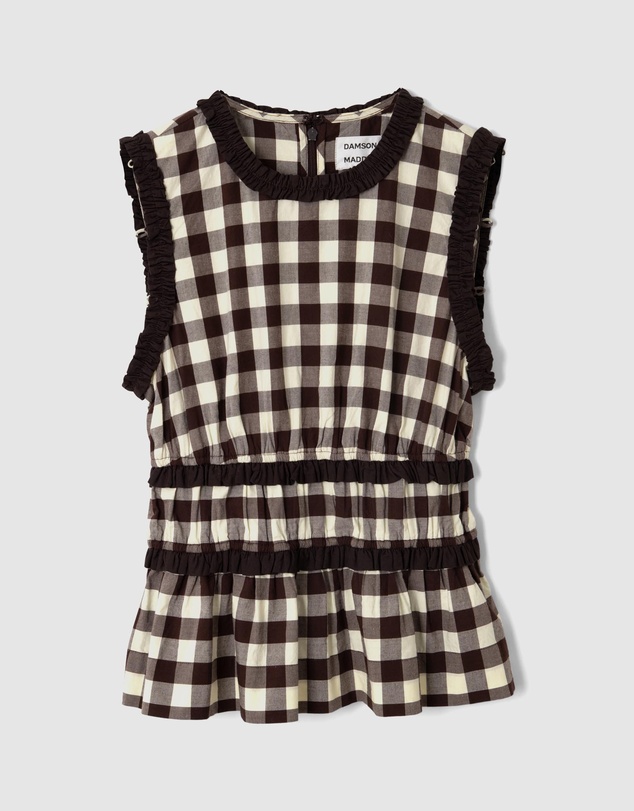 Damson Madder - Everly Ruffle Blouse
