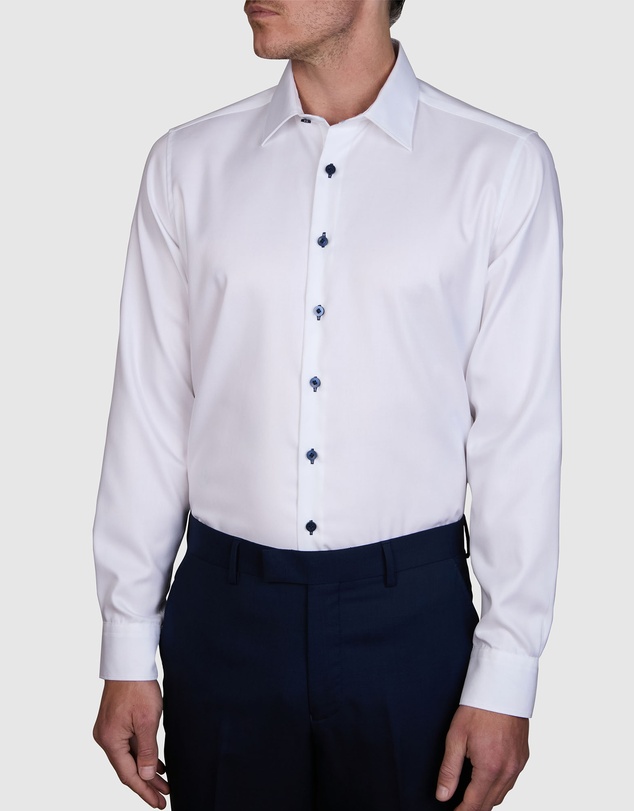 Abelard - Trifolati 2 Ply Twill Slim Fit Shirt