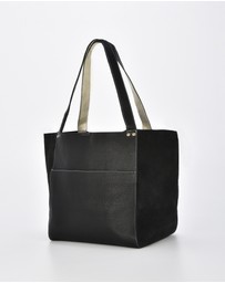 Cobb & Co - Phoenix Suede & Metallic Contrast Tote