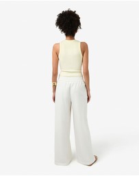 Forcast - Amera Elastic Waist Pants